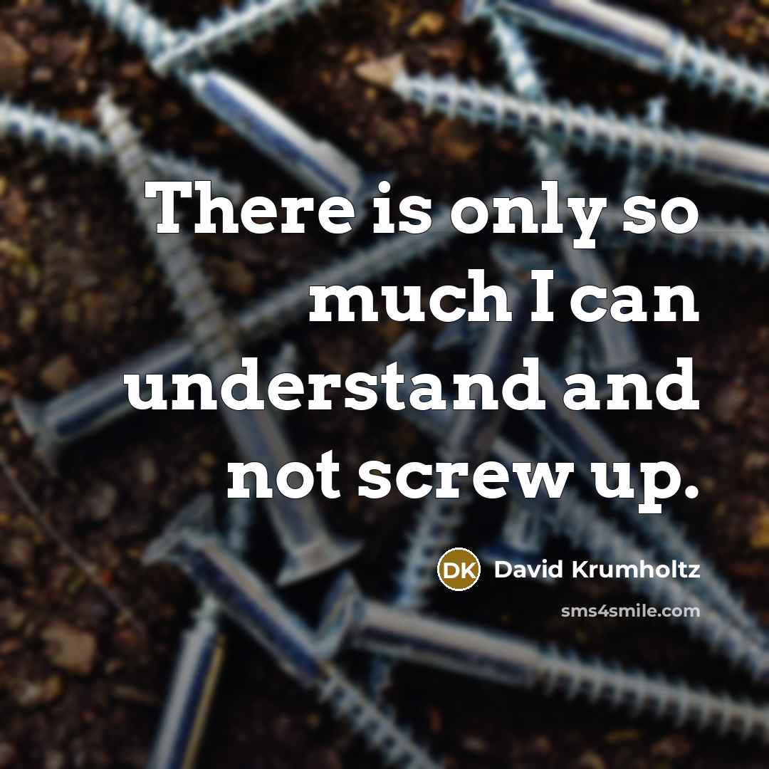 “There is only so much I can understand and not…” quote by David Krumholtz