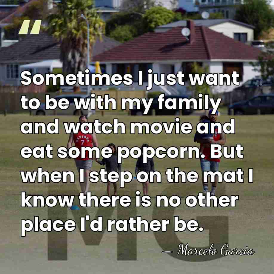 Sometimes I just want to be with my family and watch movie&hellip; - Marcelo Garcia