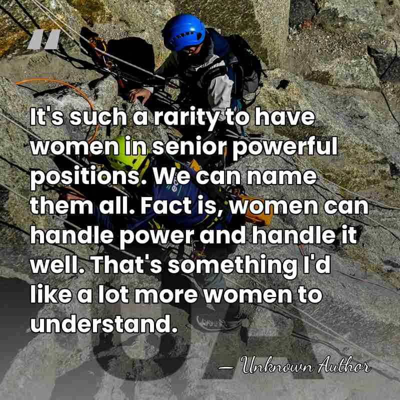It's such a rarity to have women in senior powerful positions. We&hellip; - Christine Nixon