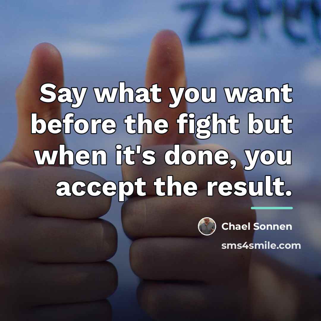 “Say what you want before the fight but when it's…” quote by Chael Sonnen