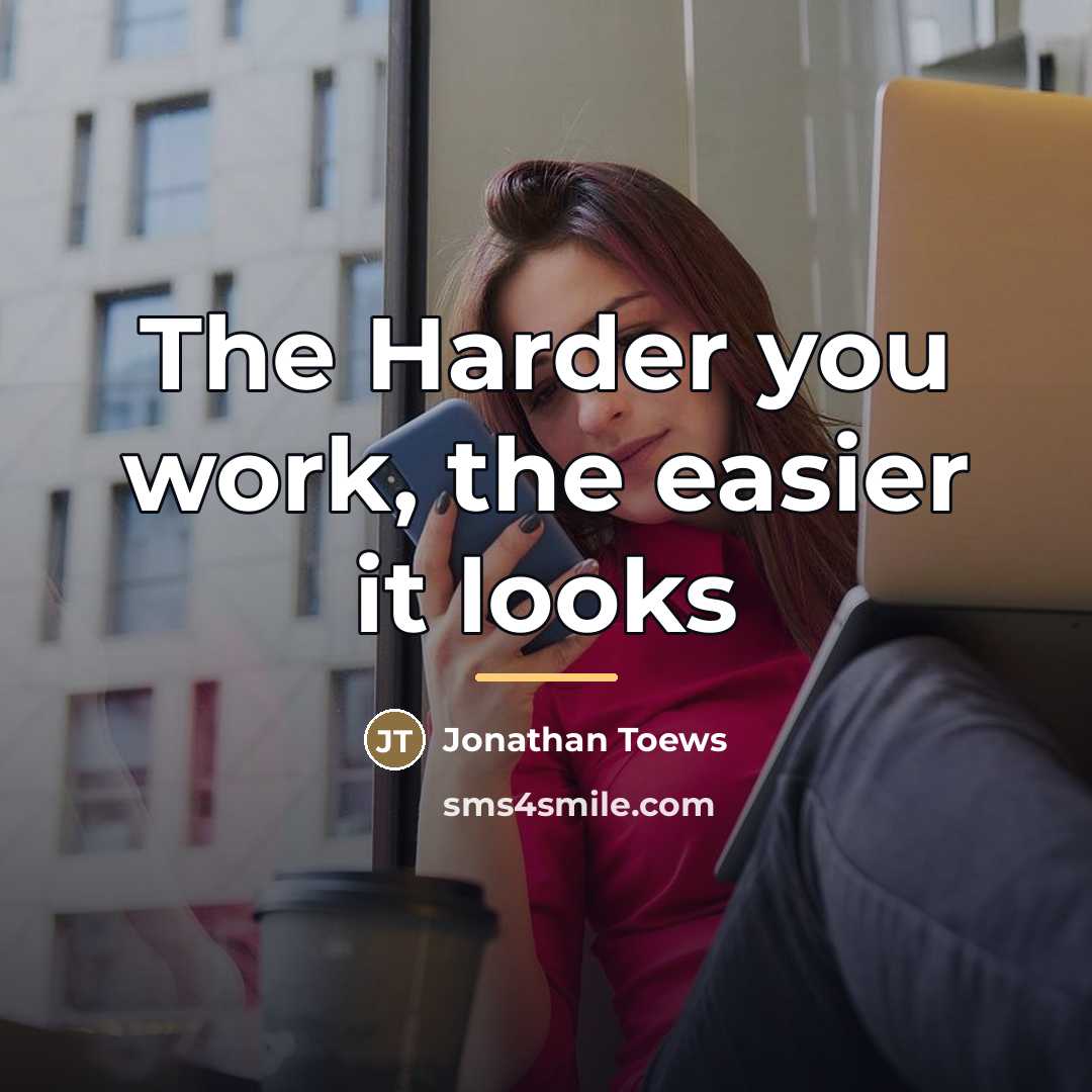 “The Harder you work, the easier it looks…” quote by Jonathan Toews