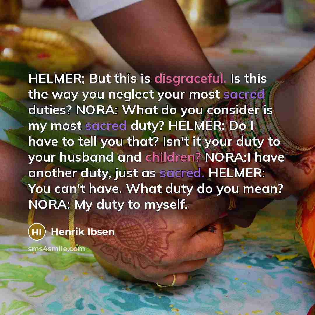 “HELMER; But this is disgraceful. Is this the way you…” quote by Henrik Ibsen