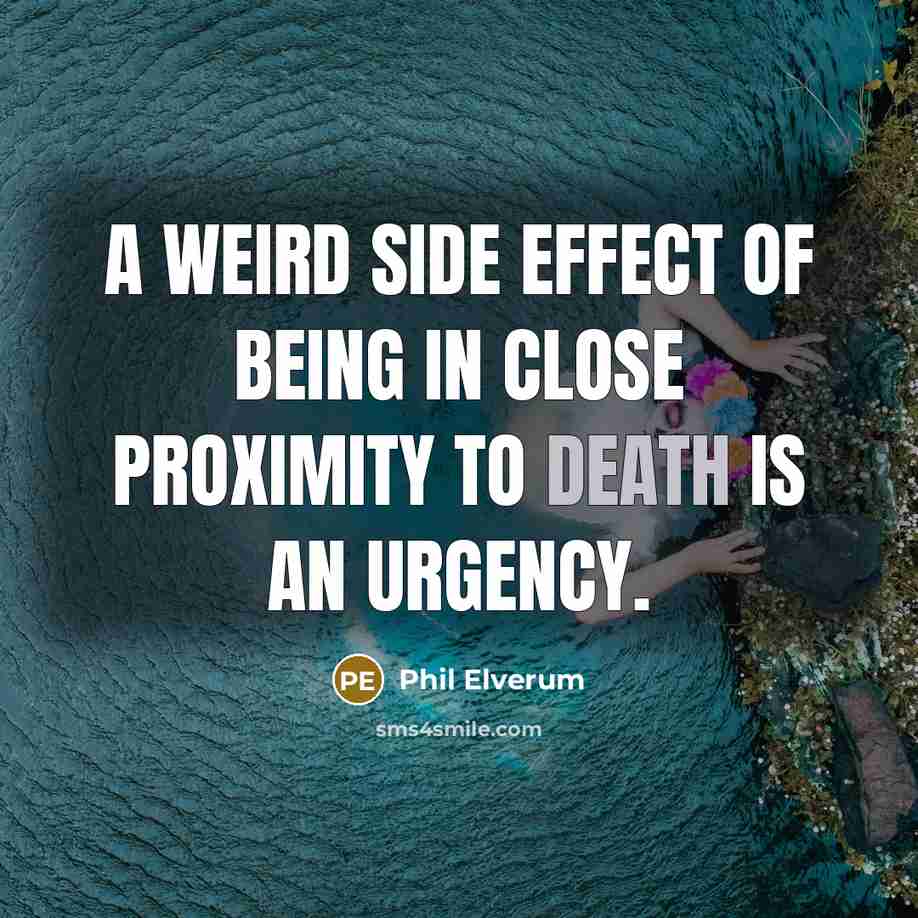 “A weird side effect of being in close proximity to…” quote by Phil Elverum