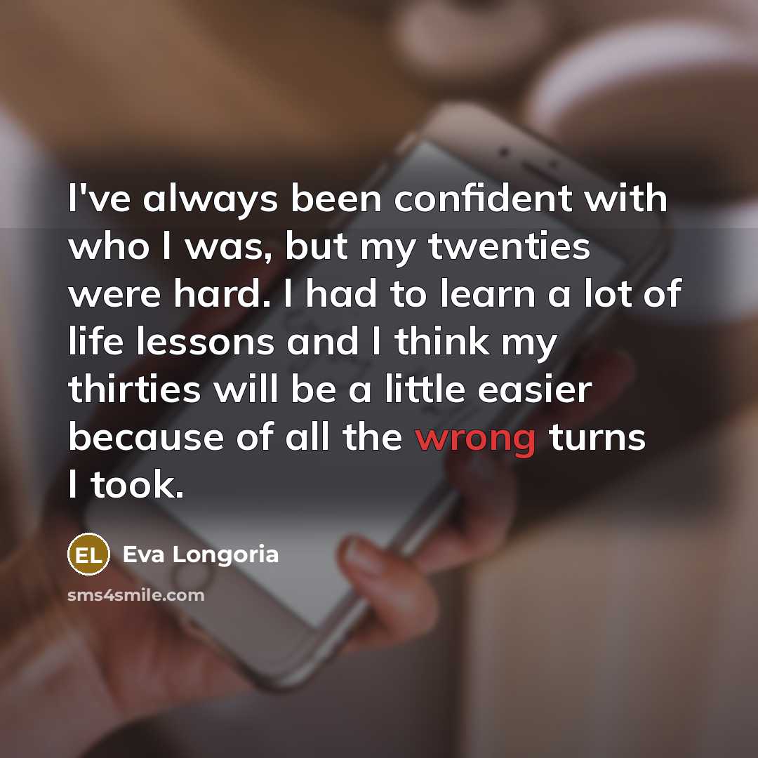 “I've always been confident with who I was, but my…” quote by Eva Longoria