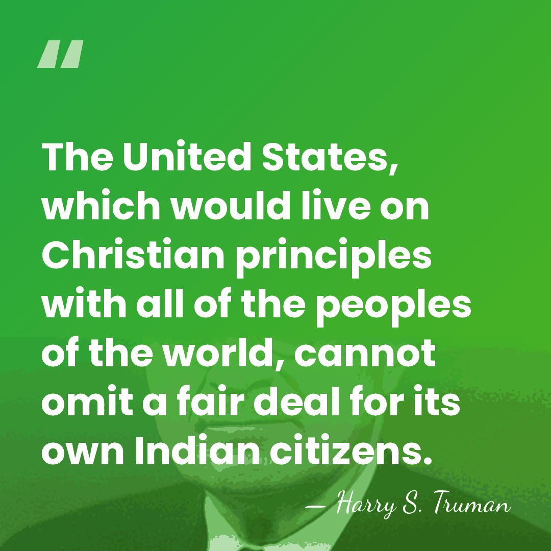 The United States, which would live on Christian principles with all of&hellip; - Harry S. Truman