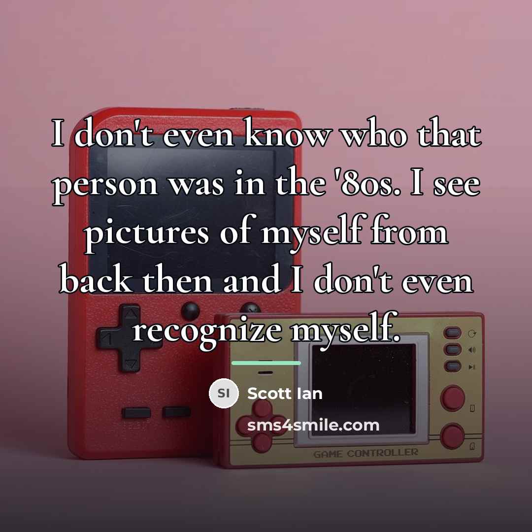 “I don't even know who that person was in the…” quote by Scott Ian