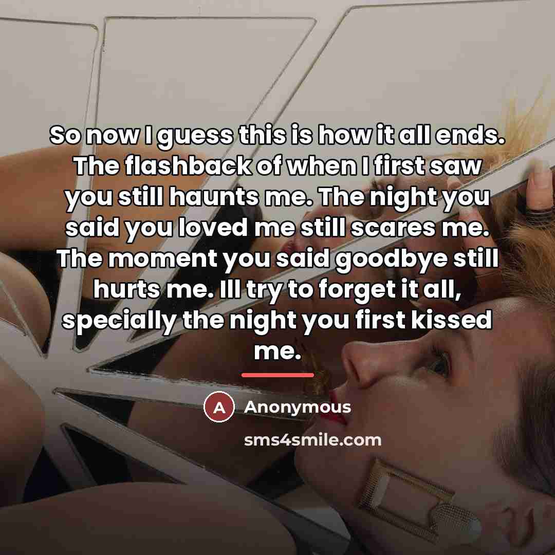 “So now I guess this is how it all ends.…” quote by Anonymous
