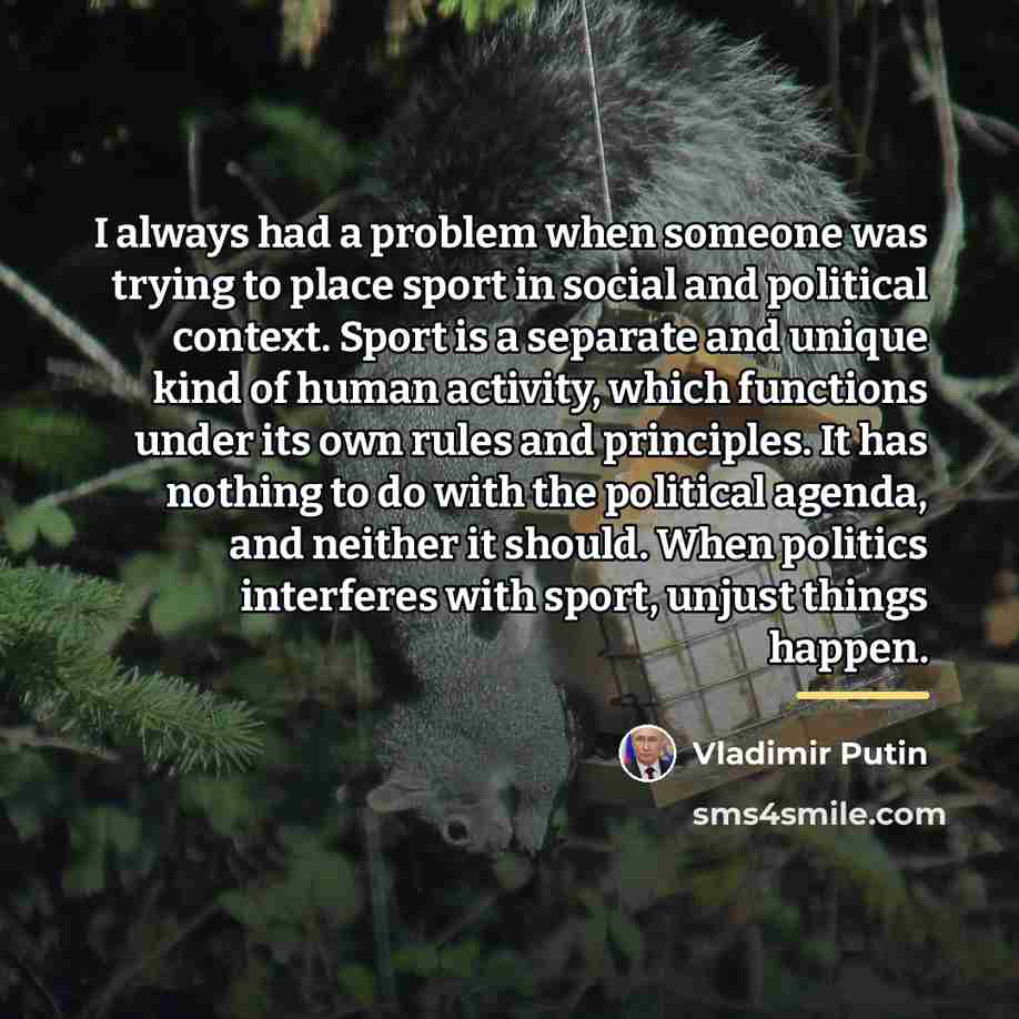 “I always had a problem when someone was trying to…” quote by Vladimir Putin