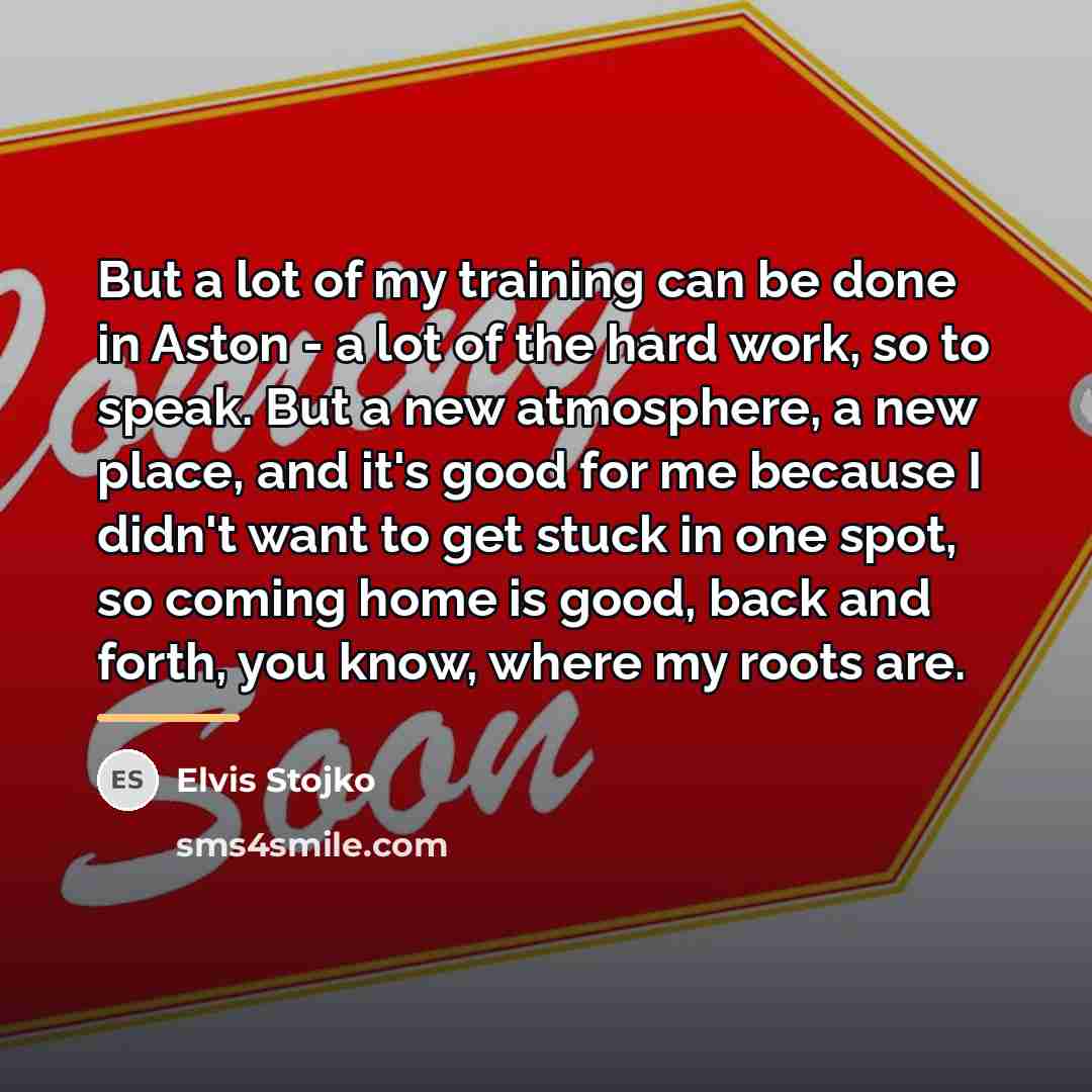 “But a lot of my training can be done in…” quote by Elvis Stojko