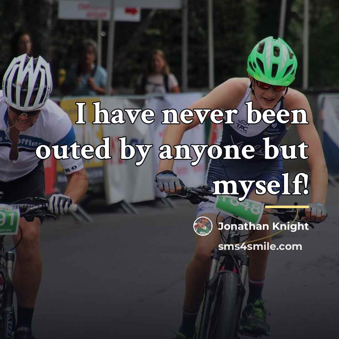 “I have never been outed by anyone but myself!…” quote by Jonathan Knight