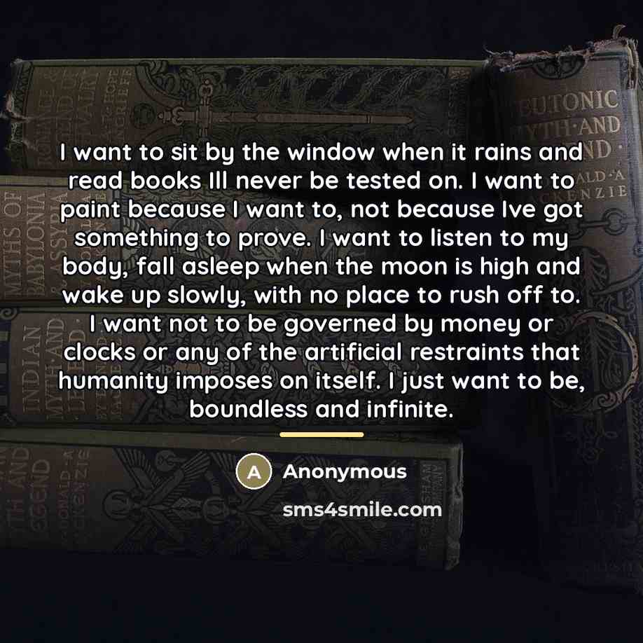 “I want to sit by the window when it rains…” quote by Anonymous