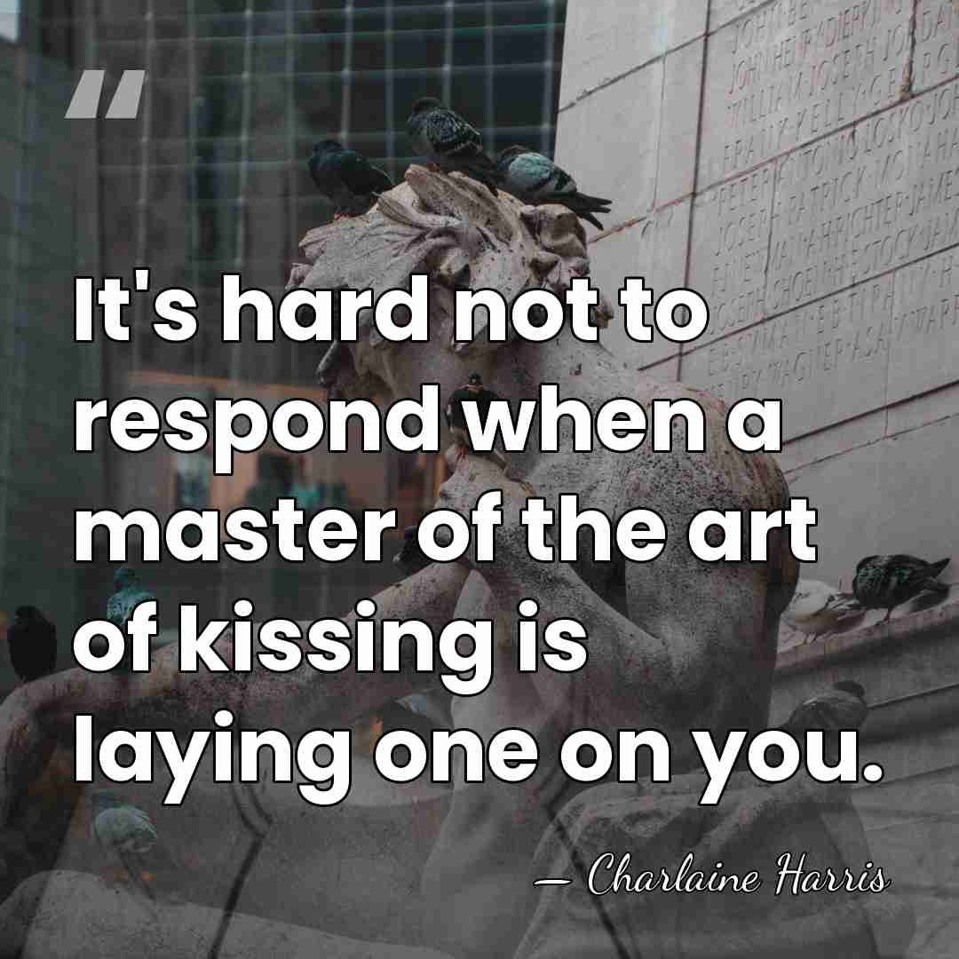 It's hard not to respond when a master of the art of&hellip; - Charlaine Harris