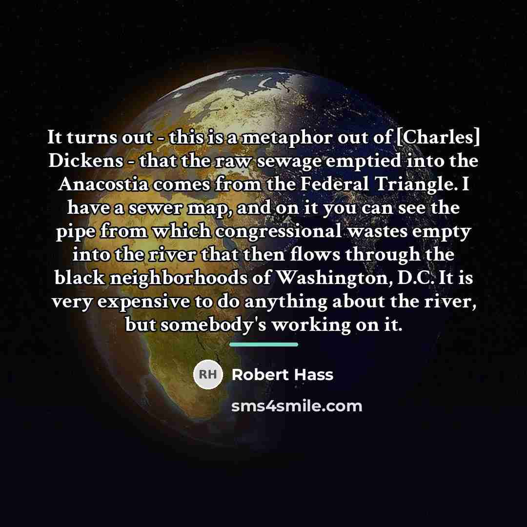 “It turns out - this is a metaphor out of…” quote by Robert Hass