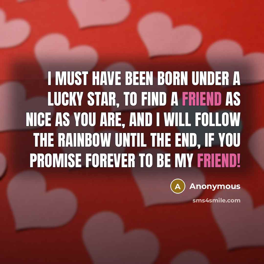 “I must have been born under a lucky star, to…” quote by Anonymous