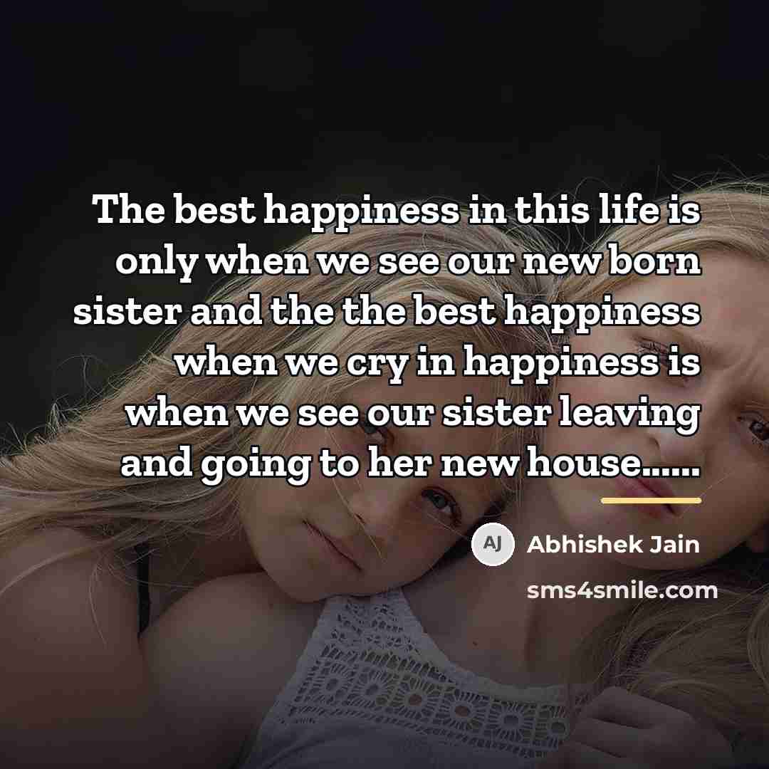 “The best happiness in this life is only when we…” quote by Abhishek Jain