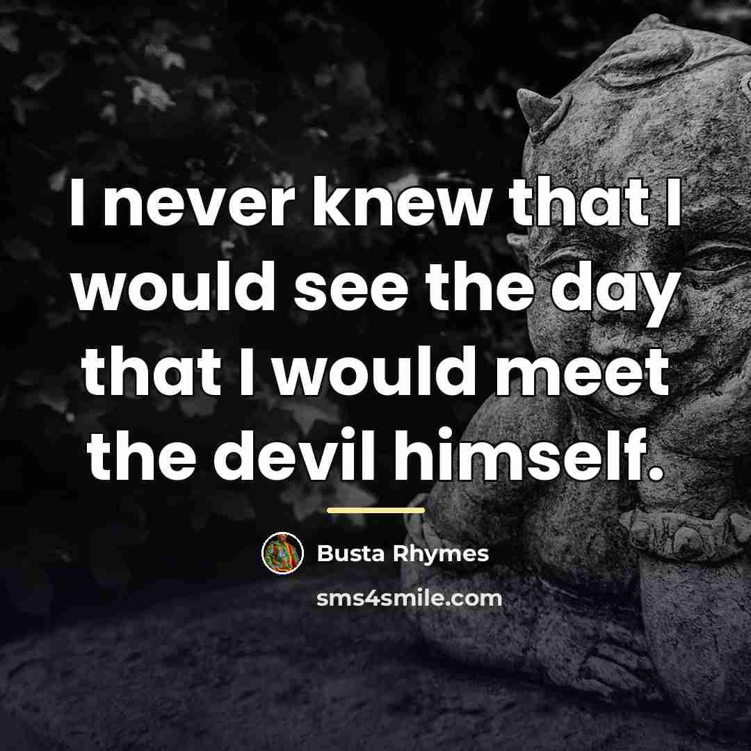 “I never knew that I would see the day that…” quote by Busta Rhymes