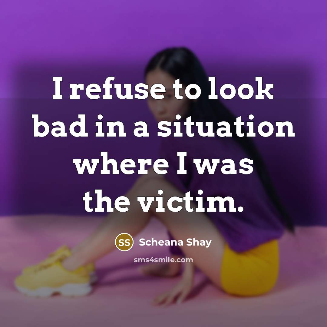 “I refuse to look bad in a situation where I…” quote by Scheana Shay