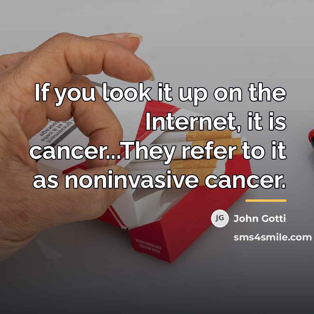“If you look it up on the Internet, it is…” quote by John Gotti