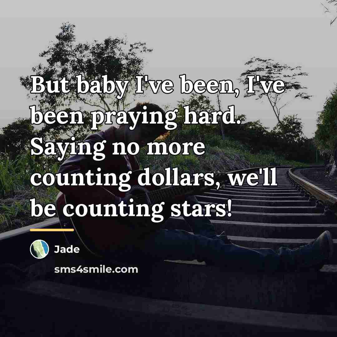 “But baby I've been, I've been praying hard. Saying no…” quote by Jade