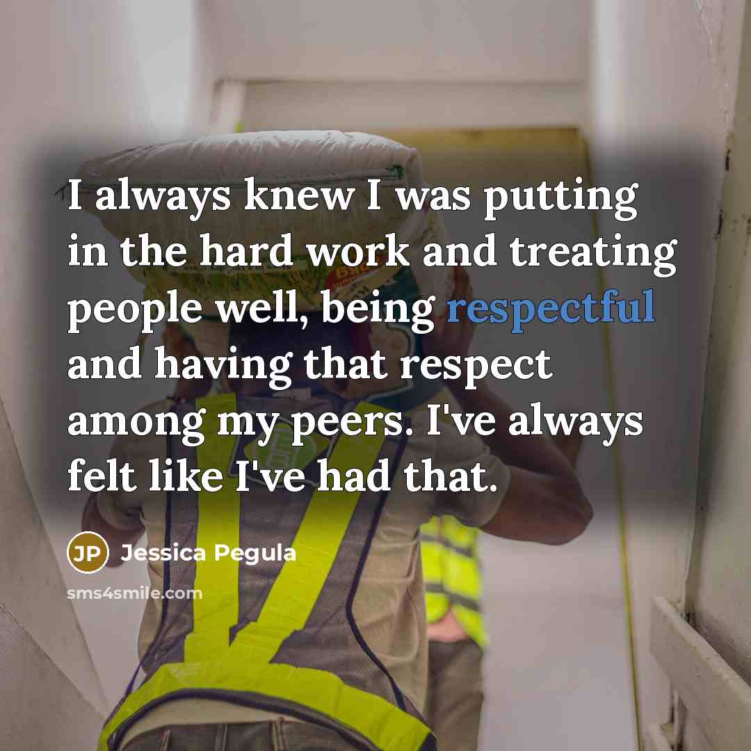 “I always knew I was putting in the hard work…” quote by Jessica Pegula