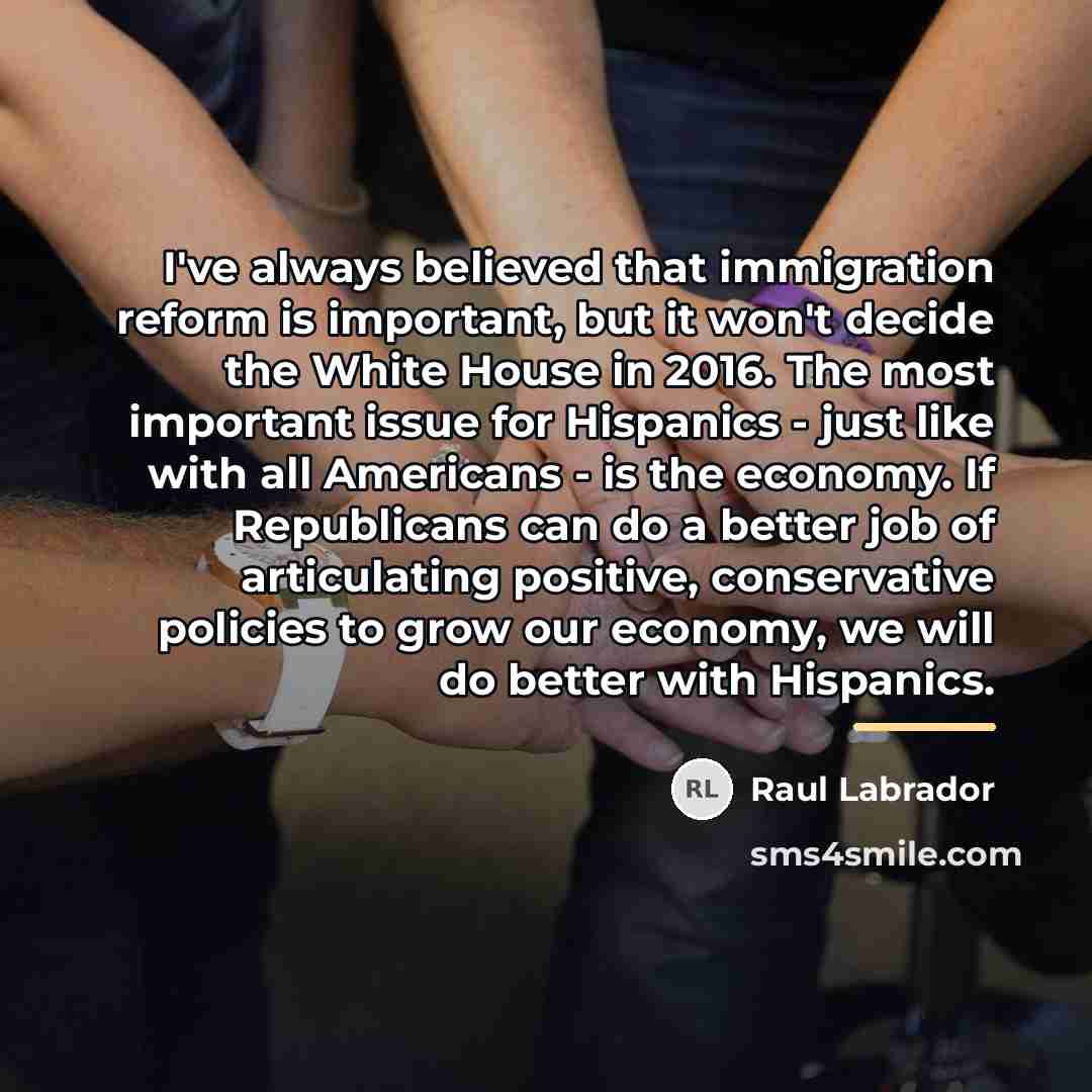 “I've always believed that immigration reform is important, but it…” quote by Raul Labrador
