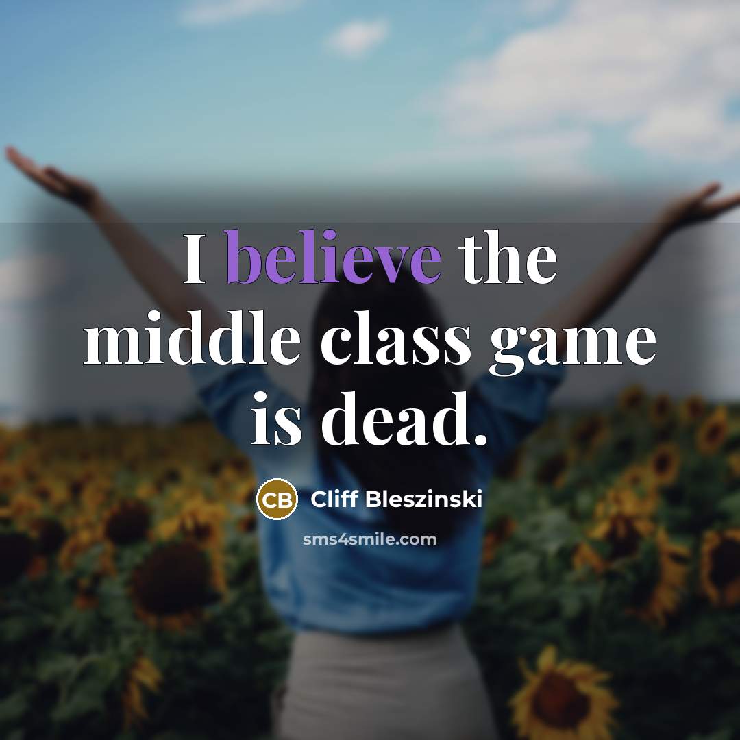 “I believe the middle class game is dead.…” quote by Cliff Bleszinski
