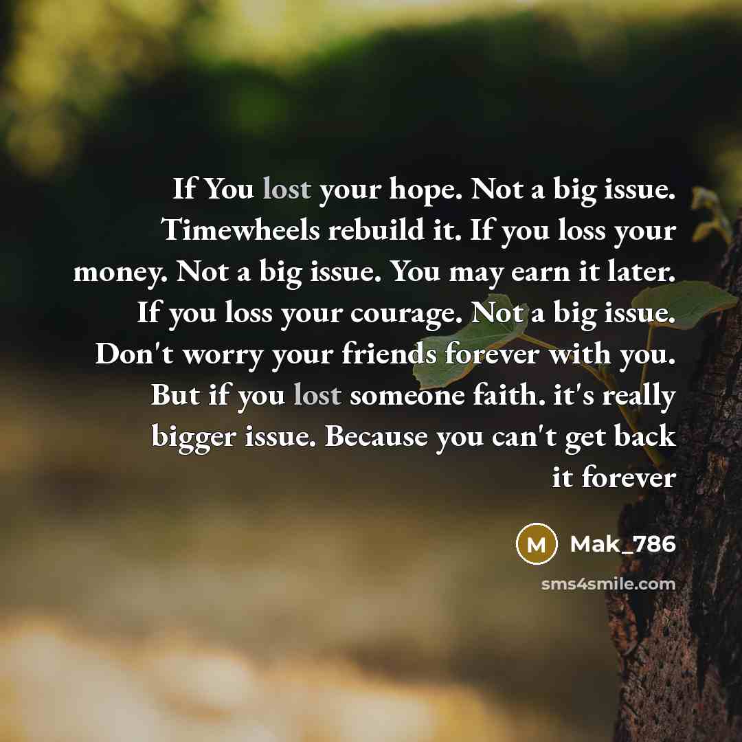 “If You lost your hope. Not a big issue. Timewheels…” quote by Mak_786