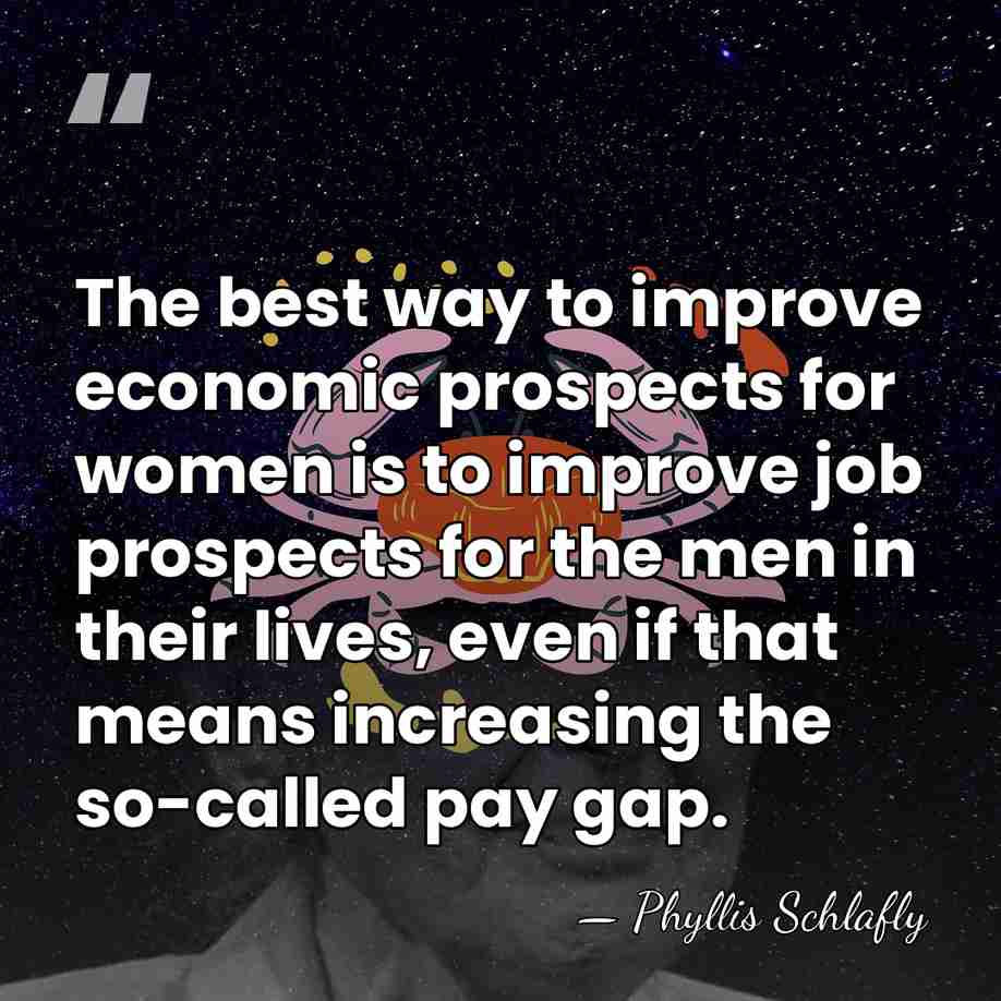 The best way to improve economic prospects for women is to improve&hellip; - Phyllis Schlafly