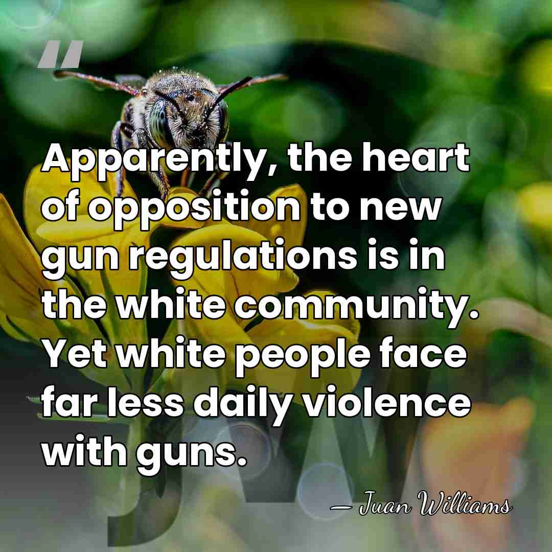 Apparently, the heart of opposition to new gun regulations is in the&hellip; - Juan Williams