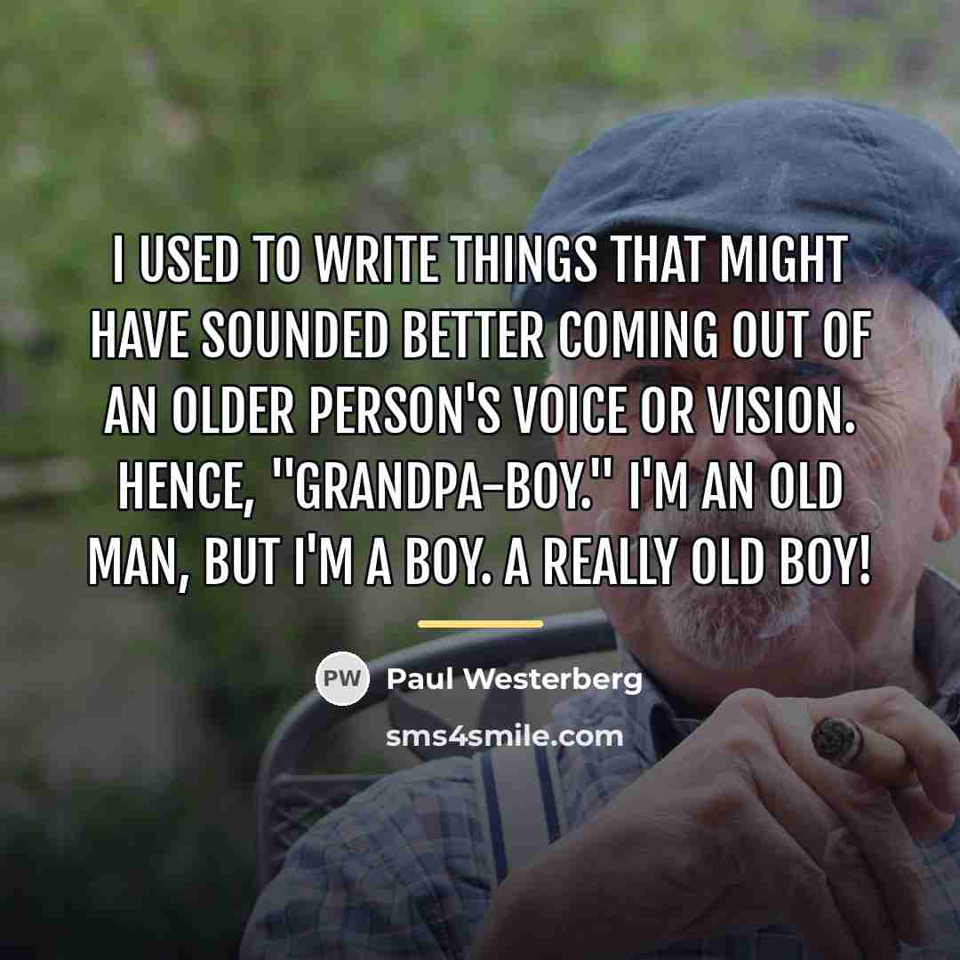 “I used to write things that might have sounded better…” quote by Paul Westerberg