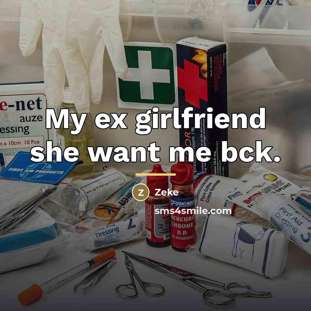 “My ex girlfriend she want me bck.…” quote by Zeke