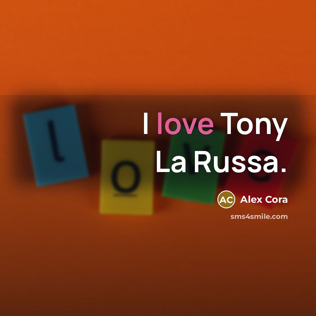“I love Tony La Russa.…” quote by Alex Cora