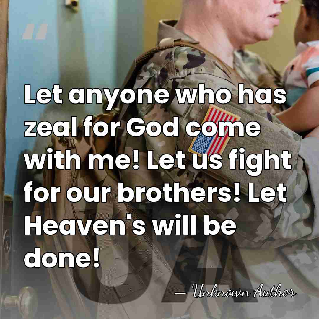 Let anyone who has zeal for God come with me! Let us&hellip; - Conrad III of Germany
