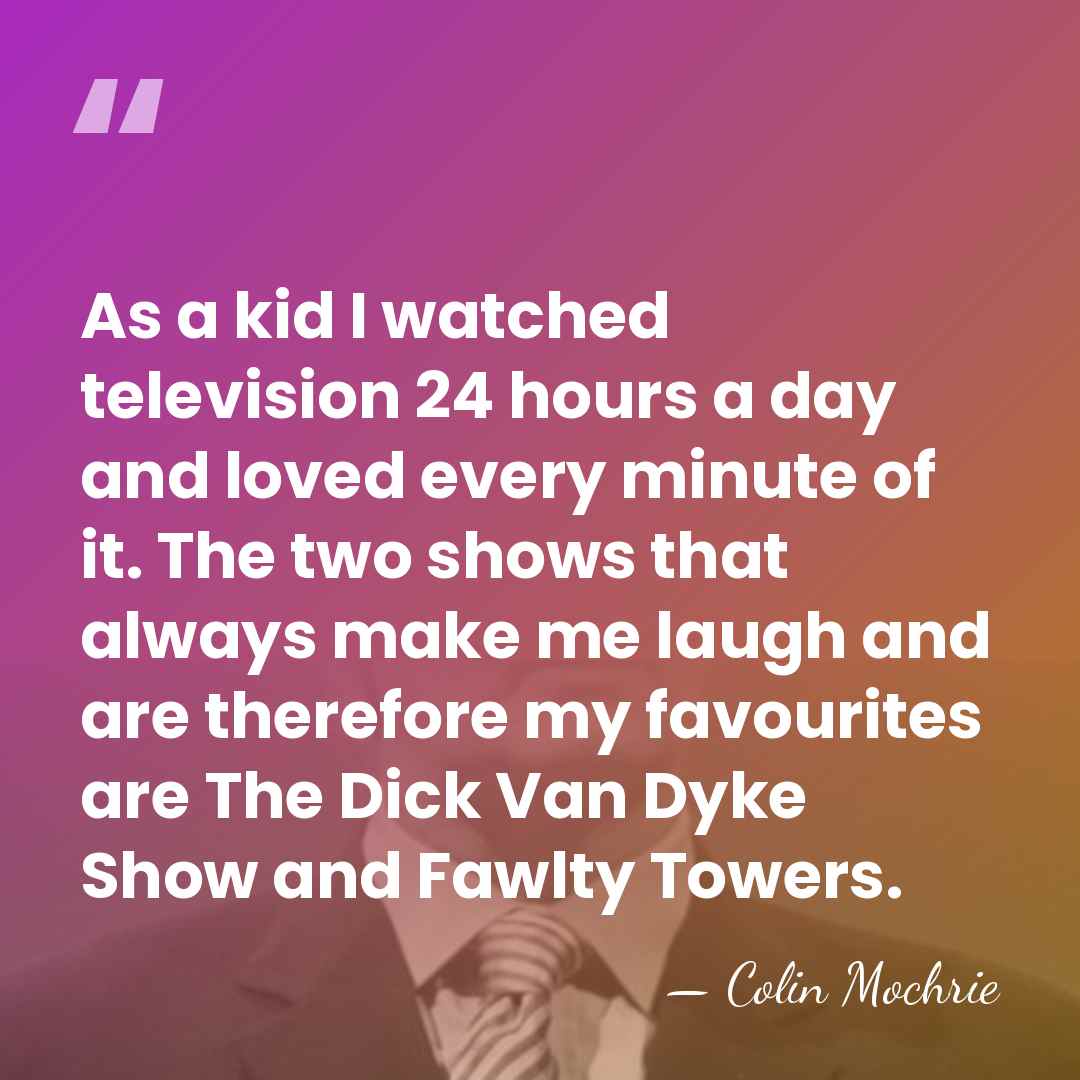 As a kid I watched television 24 hours a day and loved&hellip; - Colin Mochrie