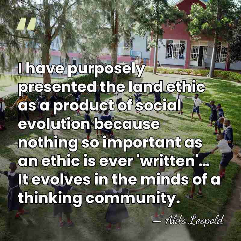 I have purposely presented the land ethic as a product of social&hellip; - Aldo Leopold