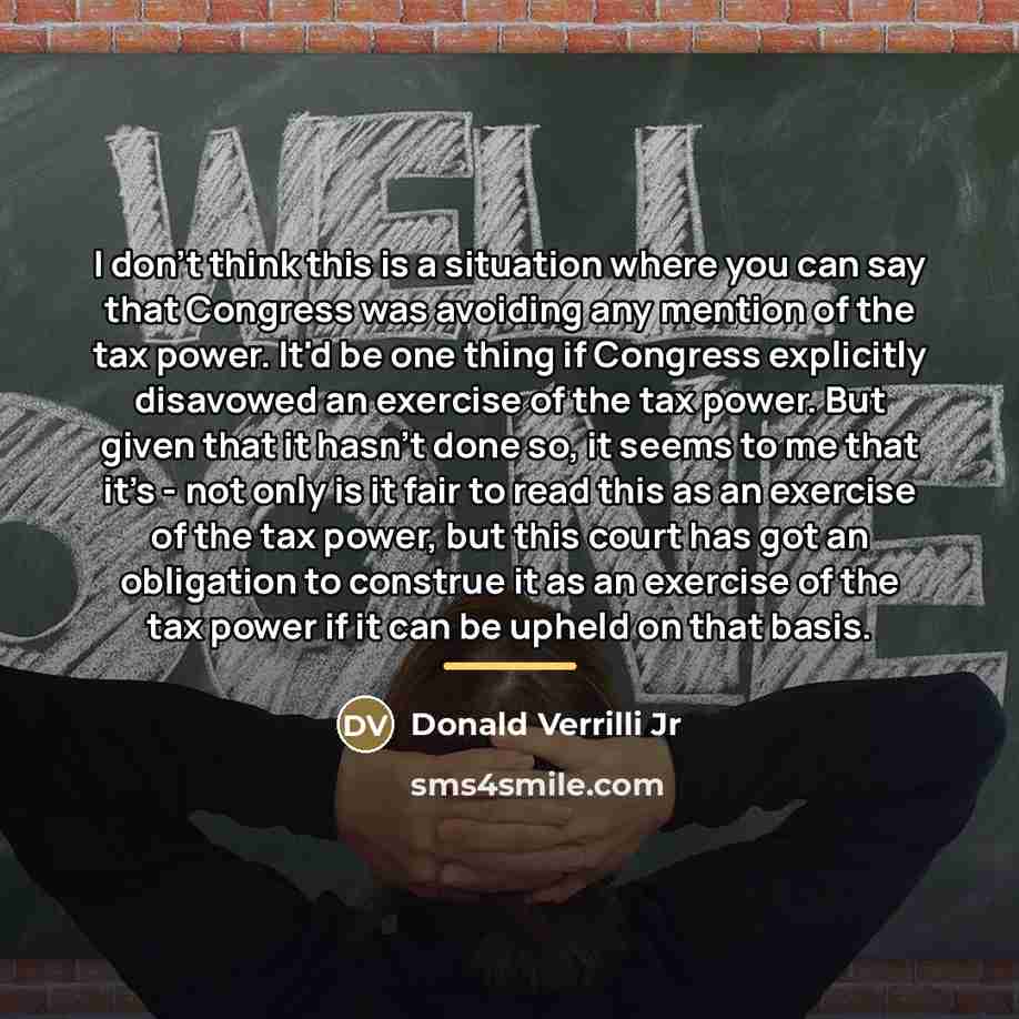 “I don't think this is a situation where you can…” quote by Donald Verrilli Jr
