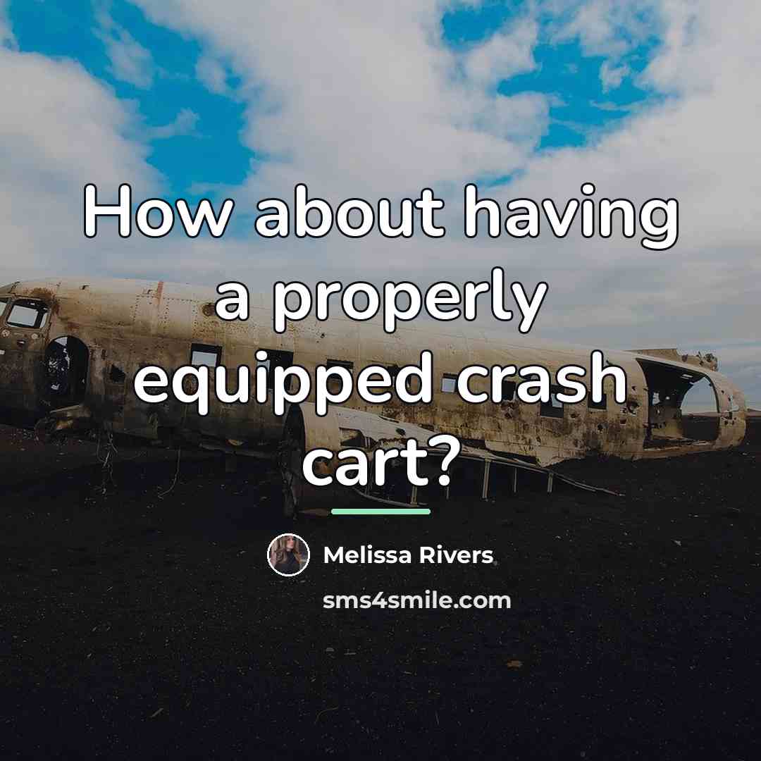 “How about having a properly equipped crash cart?…” quote by Melissa Rivers