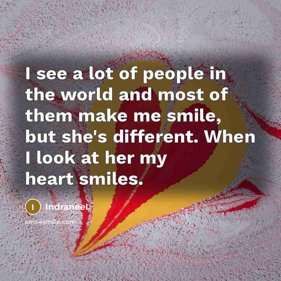 “I see a lot of people in the world and…” quote by IndraneeL