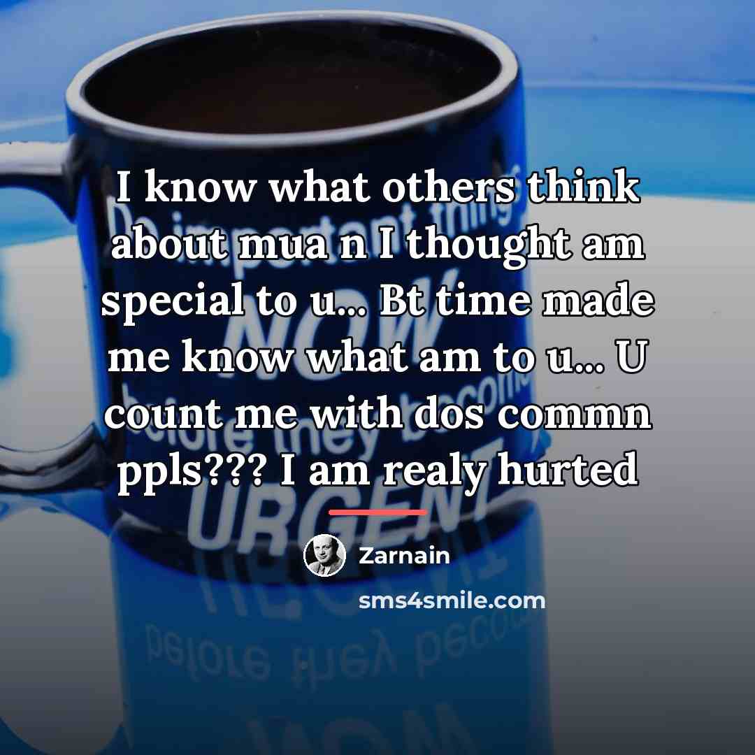 “I know what others think about mua n I thought…” quote by Zarnain