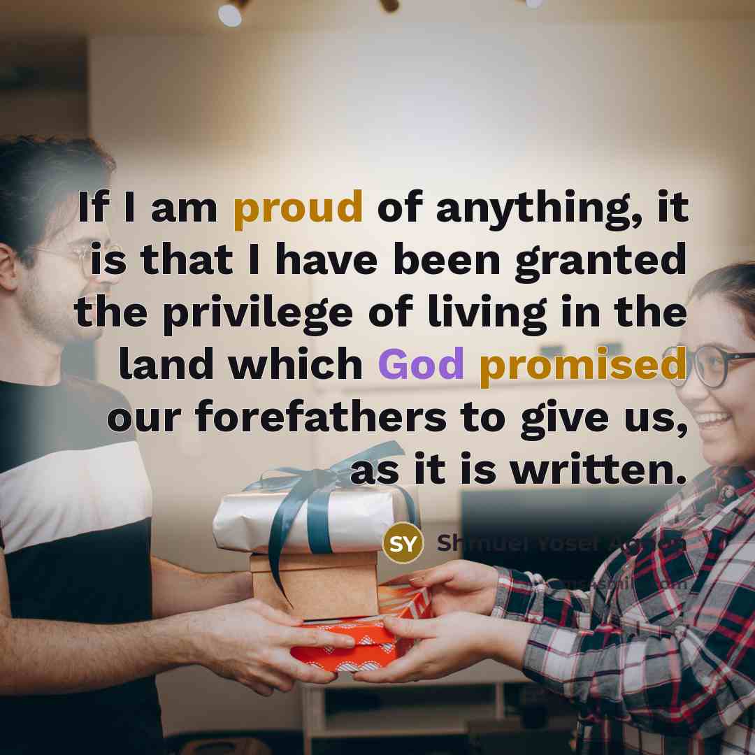“If I am proud of anything, it is that I…” quote by Shmuel Yosef Agnon