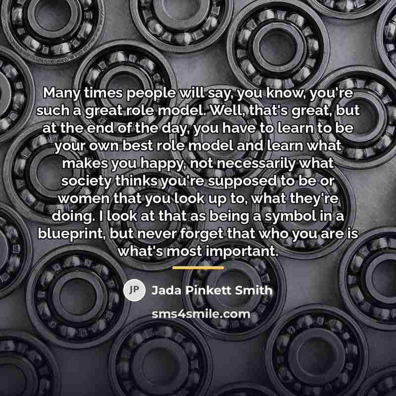 “Many times people will say, you know, you're such a…” quote by Jada Pinkett Smith