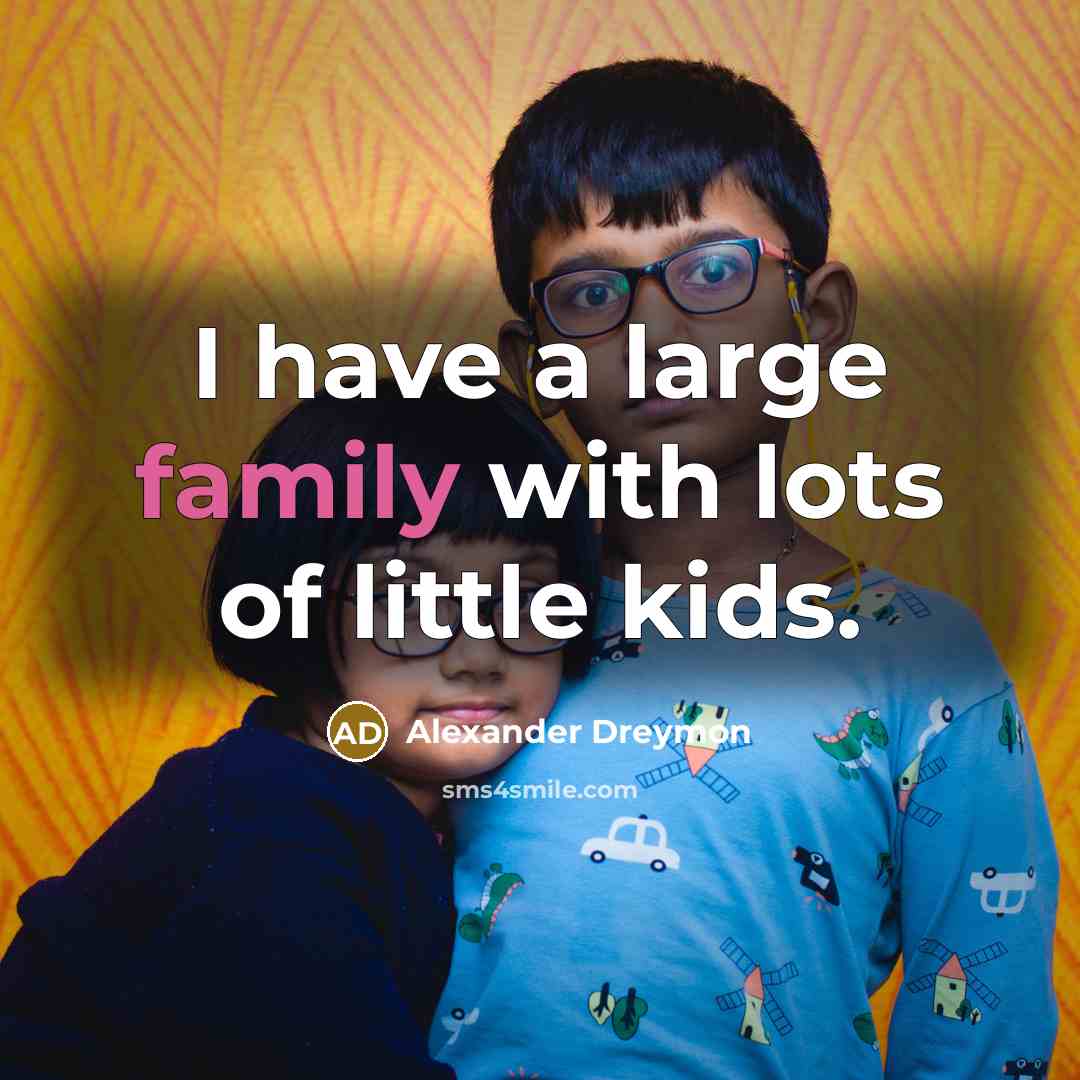 “I have a large family with lots of little kids.…” quote by Alexander Dreymon