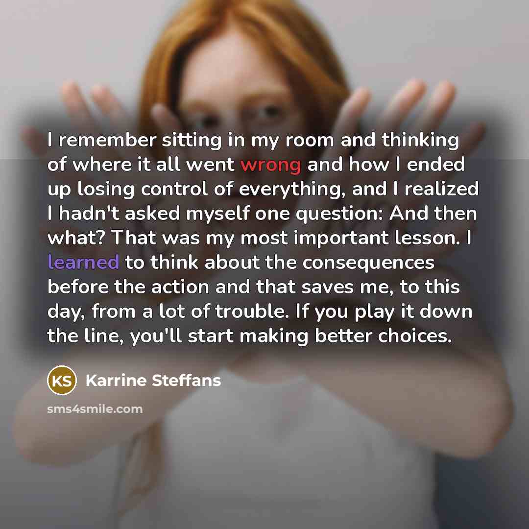 “I remember sitting in my room and thinking of where…” quote by Karrine Steffans