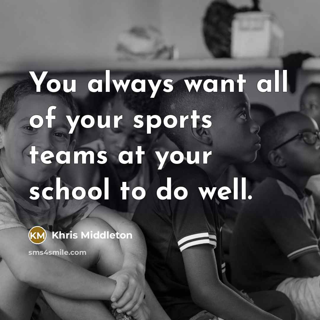 “You always want all of your sports teams at your…” quote by Khris Middleton