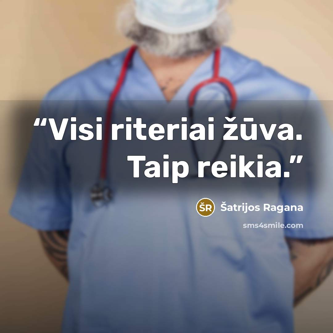 “Visi riteriai žūva. Taip reikia.” quote by Šatrijos Ragana