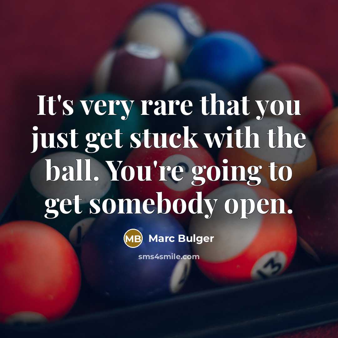 “It's very rare that you just get stuck with the…” quote by Marc Bulger
