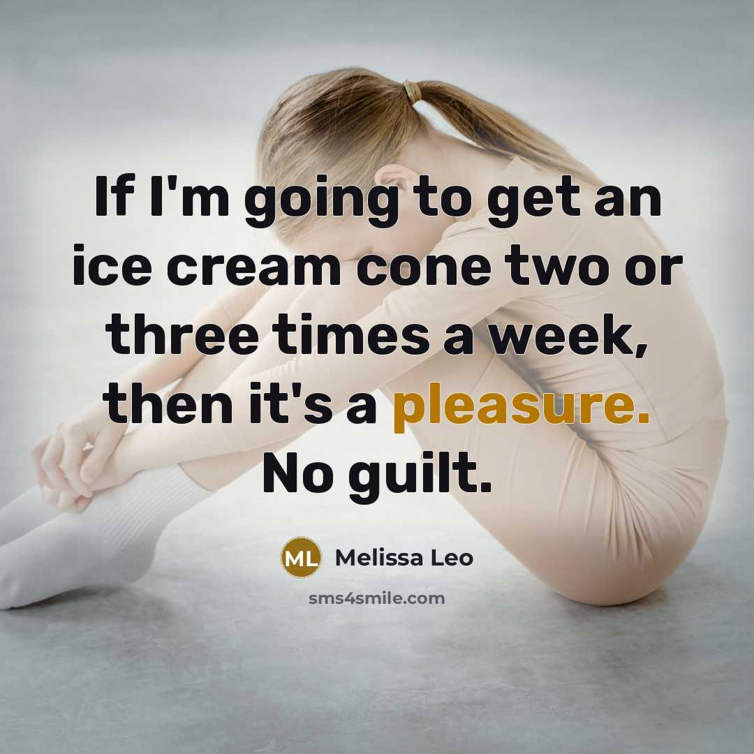 “If I'm going to get an ice cream cone two…” quote by Melissa Leo