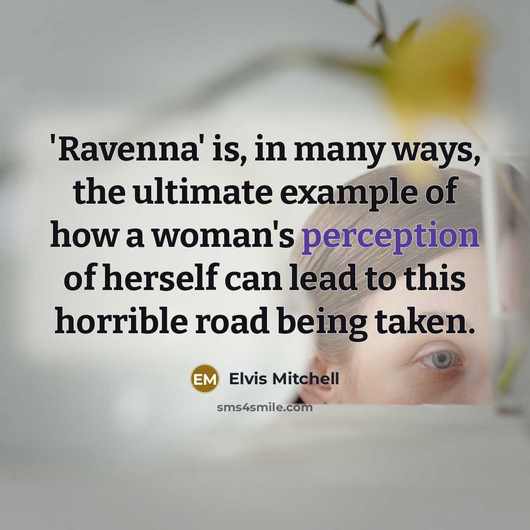 “'Ravenna' is, in many ways, the ultimate example of how…” quote by Elvis Mitchell