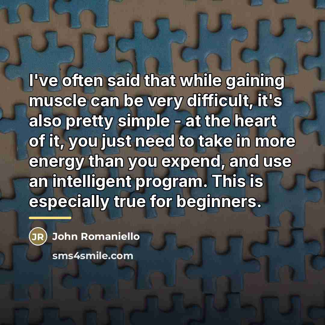 “I've often said that while gaining muscle can be very…” quote by John Romaniello