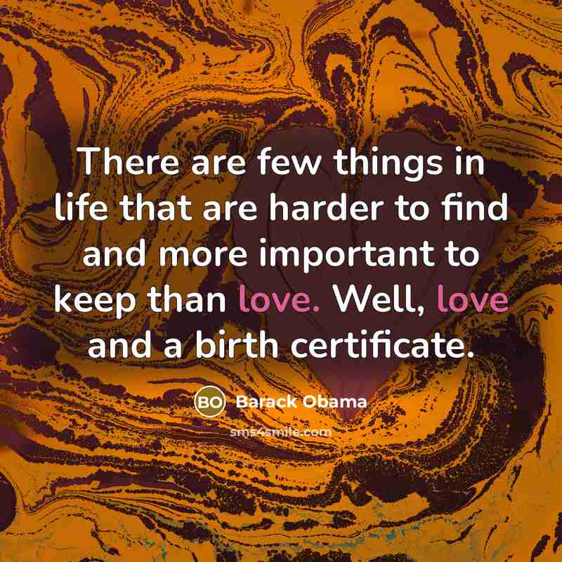 “There are few things in life that are harder to…” quote by Barack Obama